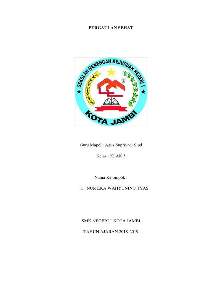 Makalah Pergaulan Sehat