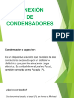 Conexxion de Condensadores o Capacitores