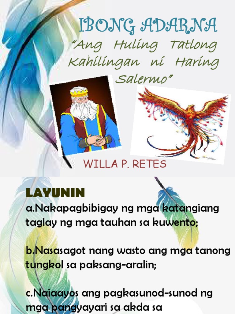 Haring Salerno Ng Ibong Adarna Story The Ibong Adarna | Percy Jackson