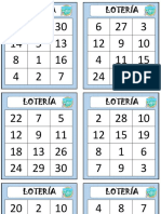 Loteria Numeros Del 1 Al 30 A Color - Materiales Zany PDF