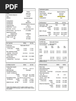 Mantrac 20KVA Oil Specification