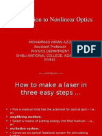 Laser and Non Linear Optics by Imran Aziz