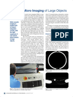 Acoustic Micro Imaging of Large Objects