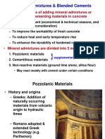 Mineral Admixtures & Blended Cements: Supplementary Cementing Materials in Concrete