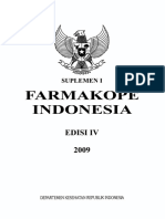 Farmakope Indonesia 4 - Suplemen 1 - 2009 PDF