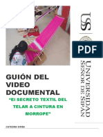 Guion Del Video Documental