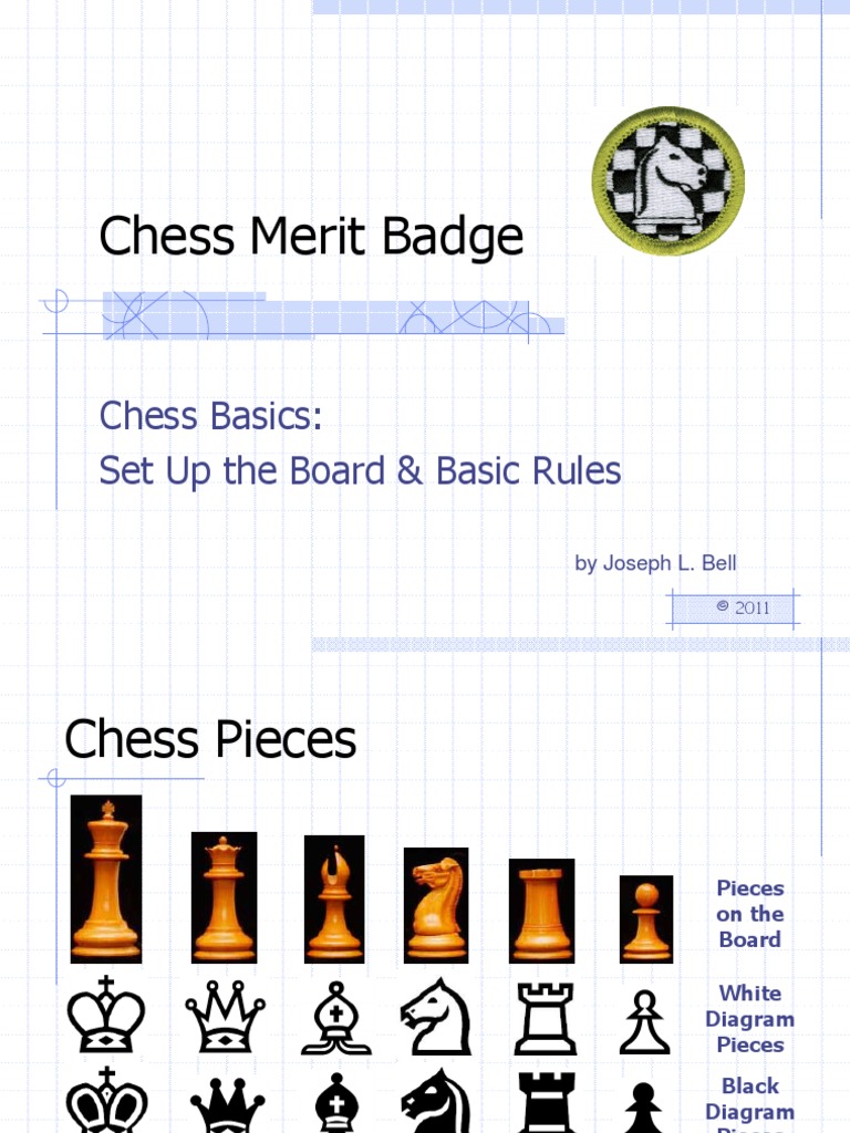 Chess Merit Badge. - ppt download