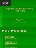 Adaptive Elearning Framework