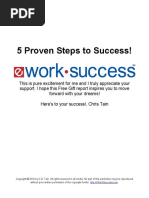 5 Proven Steps To Success