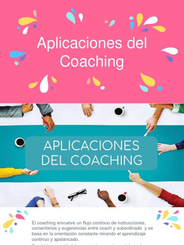 Aplicaciones Del Coaching | PDF | Evaluación | Liderazgo