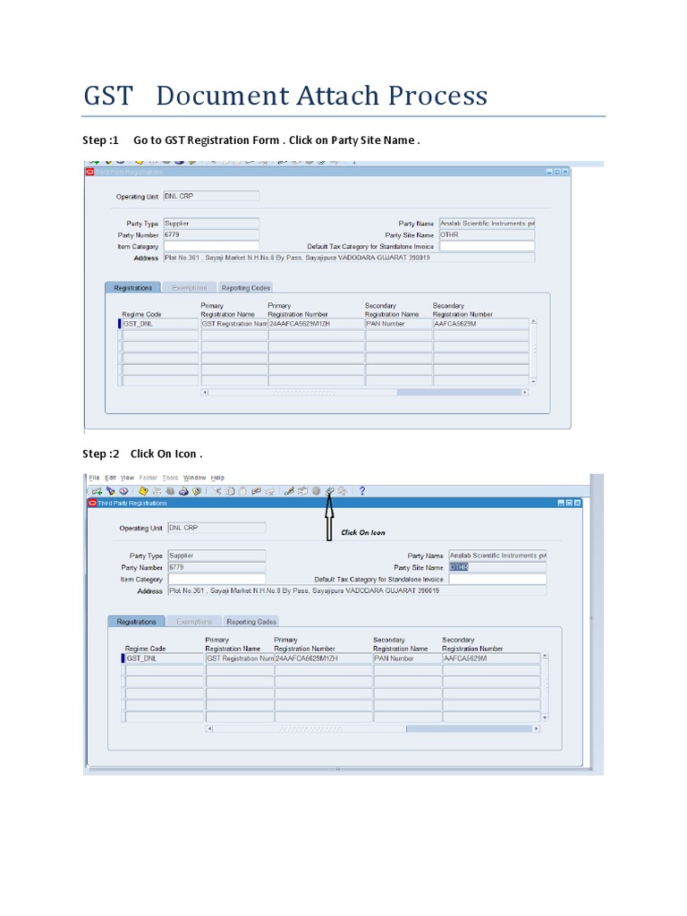GST Document Attachment Guide | PDF