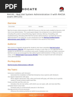 RH135-Red Hat System Administration II With RHCSA Exam (RH135)