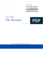 Resume Guide