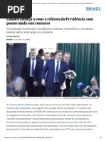 Câmara Começa a Votar a Reforma Da Previdência, Com Pontos Ainda Sem Consenso _ Brasil _ EL PAÍS Brasil