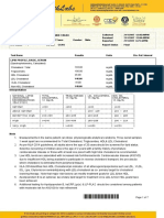 Lipid Profile Report Analysis