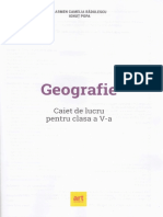 Geografie - Clasa 5 - Caiet - Carmen Camelia Radulescu
