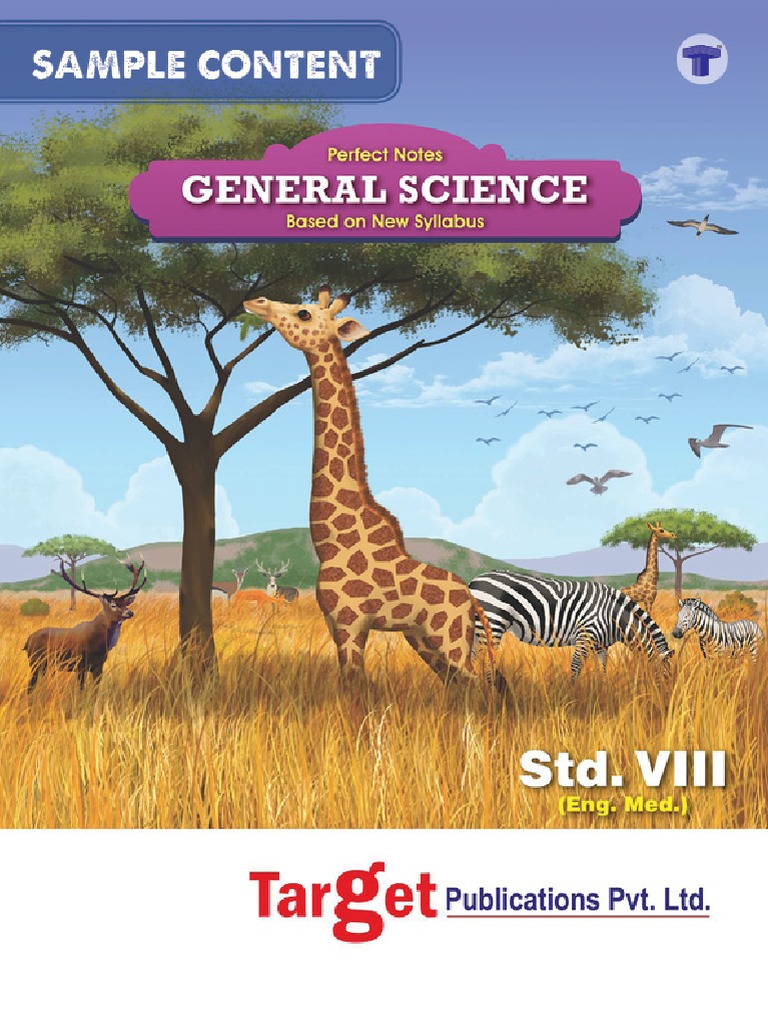 STD 8th Perfect General Science Notes English Medium MH Board | PDF ...