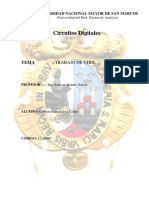 Circuitos Digitales: Tema: Trabajo de VHDL