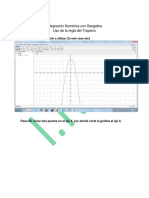 Regla Del Trapecio Con Geogebra