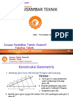 Konstruksi Geometrik