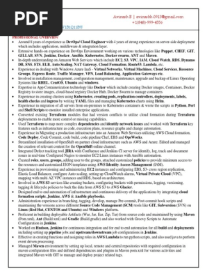 Devops Resume(1)