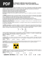Física e Química - Coxinha