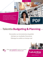 Talentia Budgeting Planning ESP