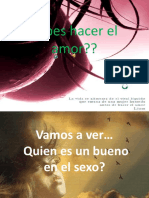 El Arte de Hacer El Amor