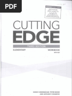458 3 Cutting Edge Pre Intermediate Workbook With Key 13 96p Pdf Linguistics Grammar
