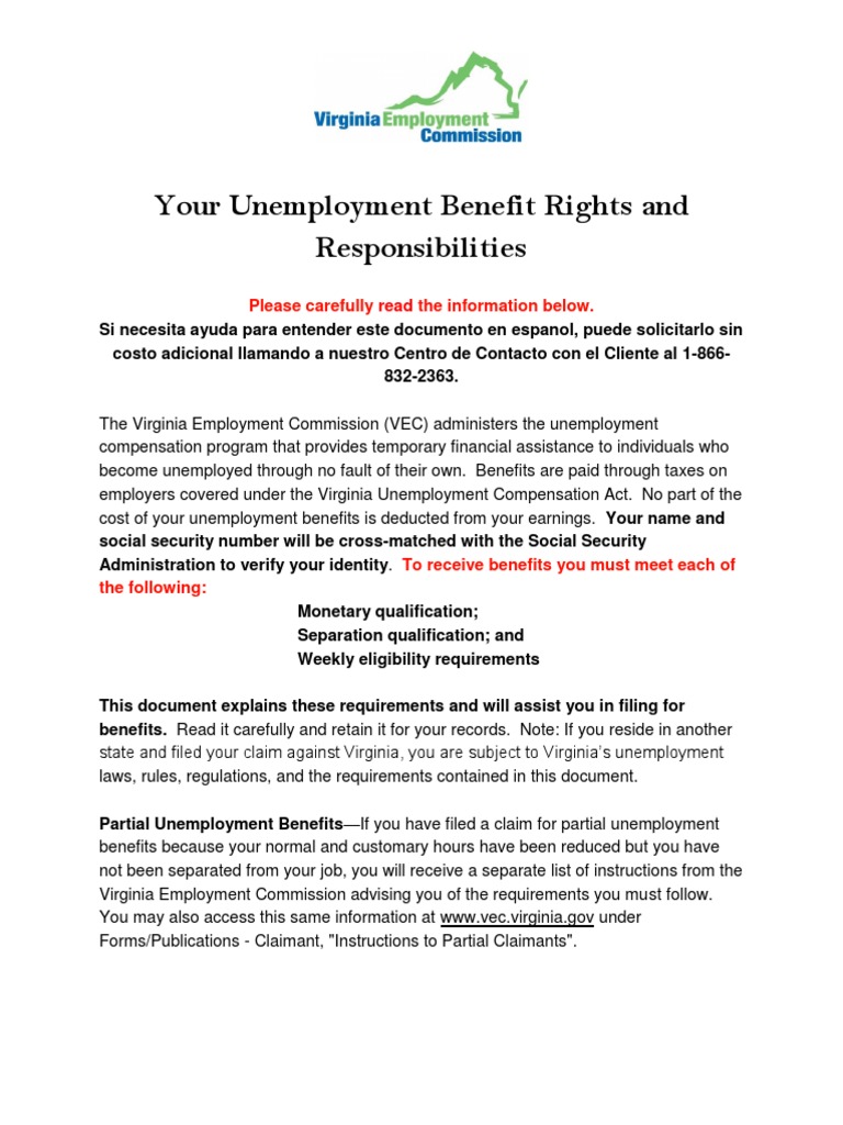 Unemployment Rights And Responsibilities – IGPO