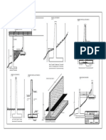 Plano de Calculo de Muro de Hormigon Armado Con Material Arcilloso