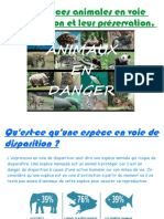 01 Especes en Voie de Disparition