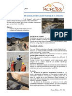 Prueba Revestimiento Canal de Relaves PDF