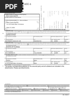 UCC-1 National Form EXAMPLE SAMPLE | PDF | Assignment (Law) | Trust Law