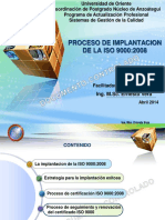 Implantación ISO 9000