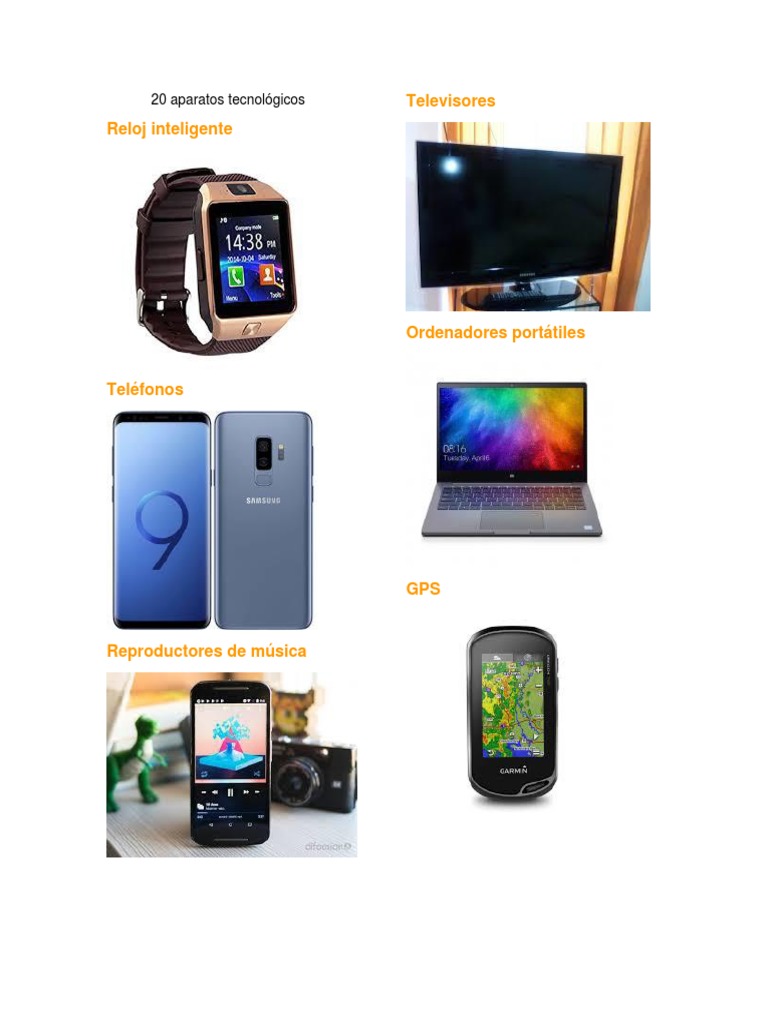 20 Aparatos Tecnologicos | PDF