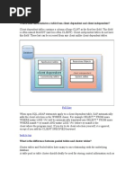 Which Field Differentiates A Table From Client-Dependent and Client-Independent?