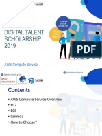 Digital Talent Scholarship 2019: AWS Compute Service