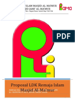 Proposal Maulid Nabi Remaja Masjid