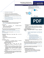 Study Designs in Medical Research