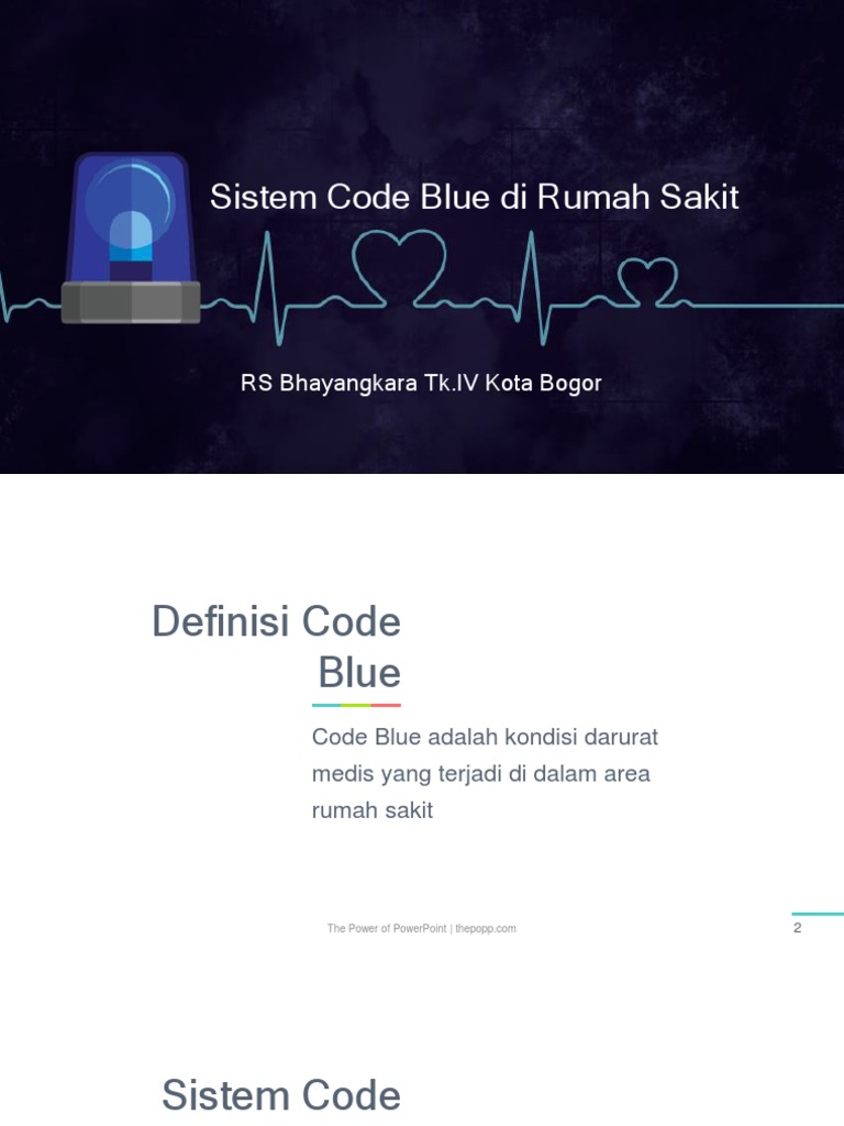 Sistem Code Blue di RS Bhayangkara Bogor | PDF