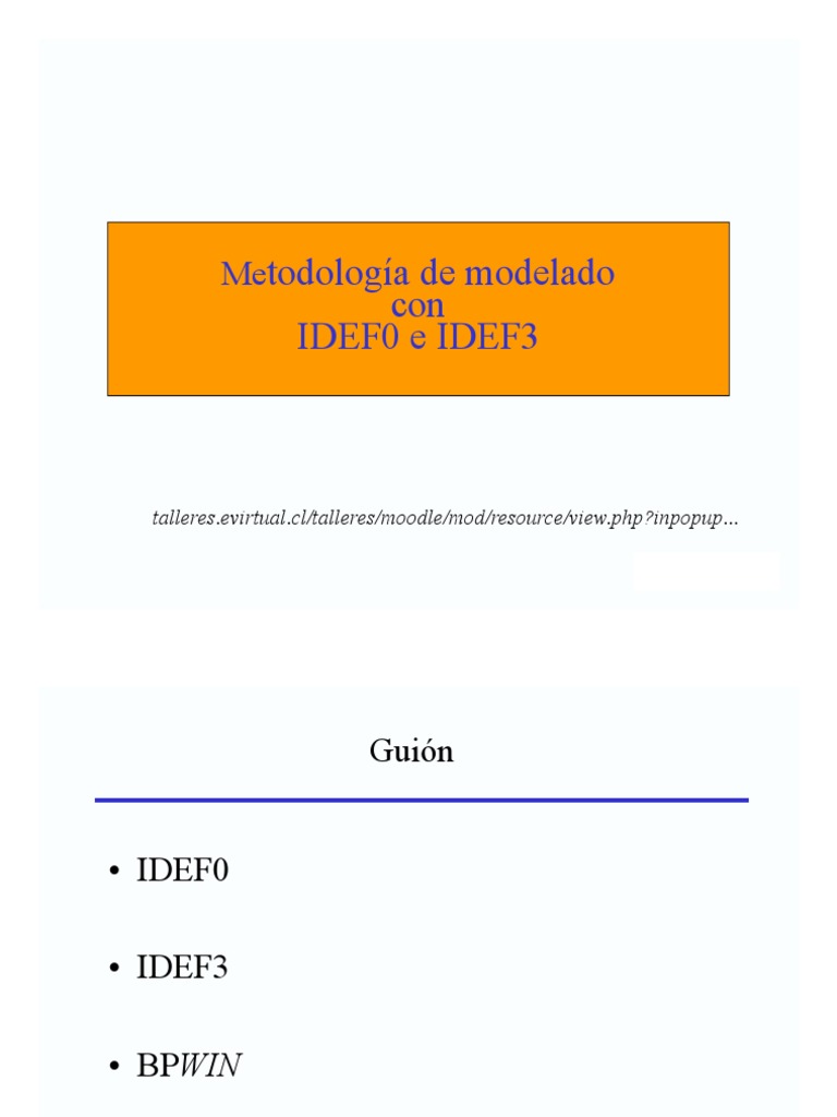 2 - 2 Metodologia IDEF0 PDF | PDF | Información | Verbo