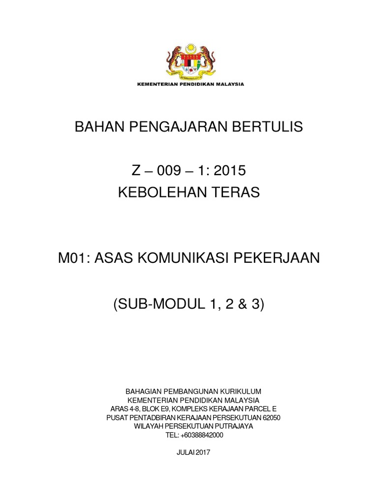 Wim Core Abilities Tahap 1 2018 Pdf