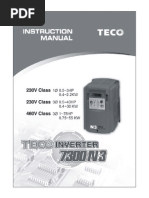 TECO N3 Instruction Manual PDF