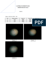 Laporan Sementara Mikrografi Haz