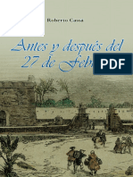 Vol 291-Antes y Despues Del 27 Febrero - Segunda Edicion. Roberto Cassa PDF