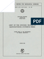 [International Centre for Mechanical Sciences 255] Giovanni Manfré (auth.) - Limit of the Spinning Process in Manufacturing Synthetic Fibers_ Course Held at the Department of General Mechanics (1975, S.pdf