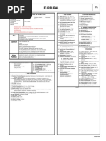 Furfural: Cautionary Response Information