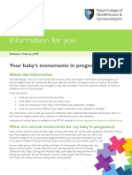 Normal Fetal Movement - RCOG