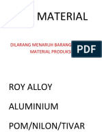 RAK MATERIAL - PRODUKSI BAHAN ALAT